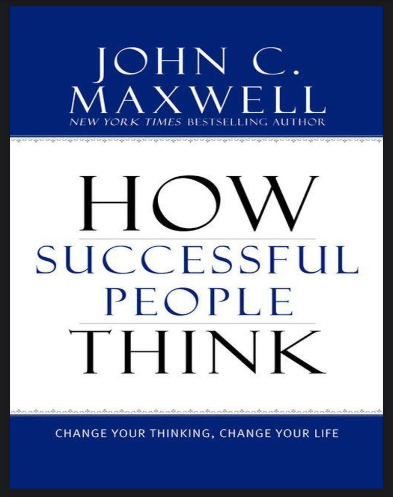 Cover of HOW SUCCESSFUL PEOPLE THINK